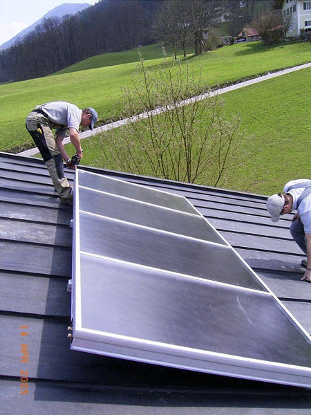 Solarheizung - Kachelöfen Rosenberger